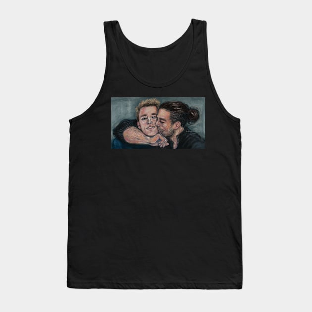 Headlock Hug Tank Top by artgroves